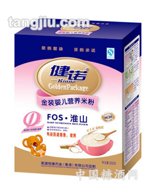 健诺0段FOS●淮山营养米粉300g