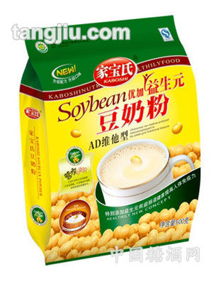 家宝氏AD维他型豆奶粉600g