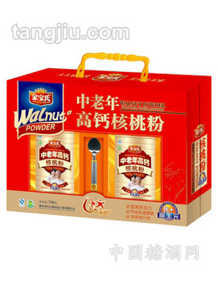 家宝氏中老年高钙核桃粉700g