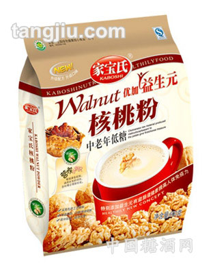 家宝氏中老年低糖核桃粉600g