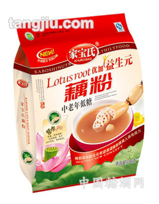 家宝氏中老年低糖藕粉600g