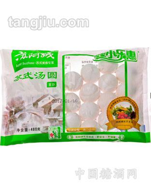 苏阿姨豆沙汤圆480g