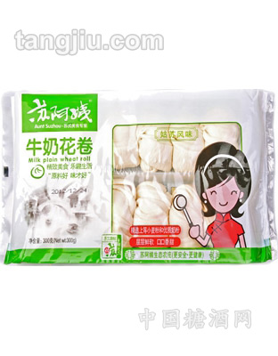 苏阿姨牛奶花卷300g