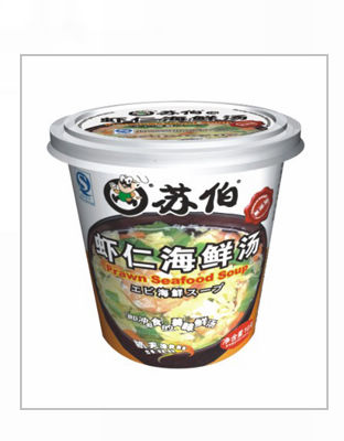 【虾仁海鲜汤】