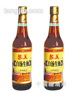 苏美450ml白汤生抽