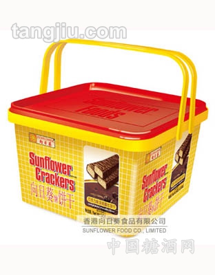 巧克力味涂层威化饼干