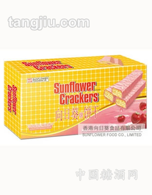 草莓味涂层威化饼干150g