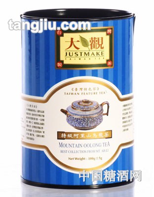 大观阿里山乌龙茶100g