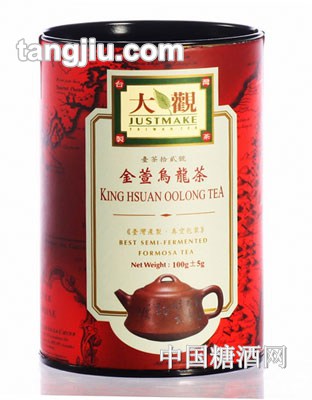 大观金萱乌龙茶100g