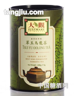 大观翠玉乌龙茶100g