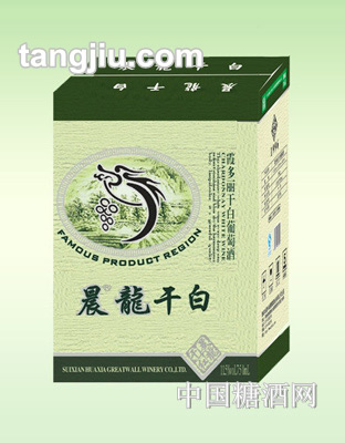 晨龙干白葡萄酒彩箱