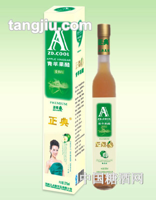 正典青苹果醋单支礼盒375ml