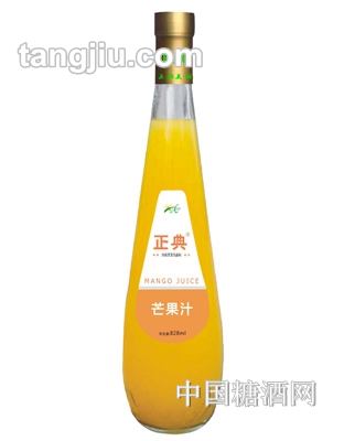 正典芒果汁黄标828ml