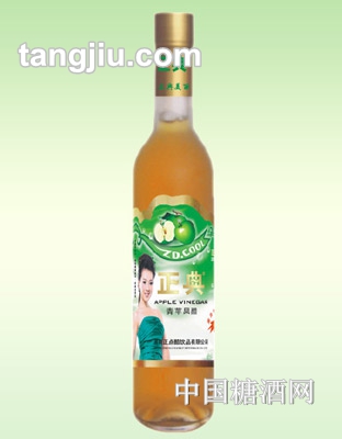 正典青苹果醋无糖型375ml