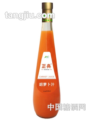 正典胡萝卜汁红标828ml
