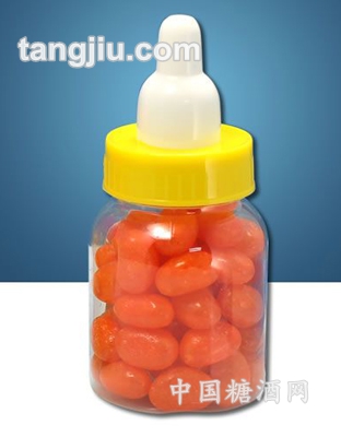 糖豆红色