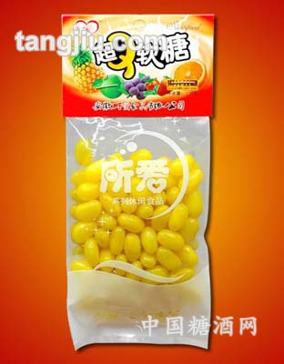 超Q软糖黄色豆豆