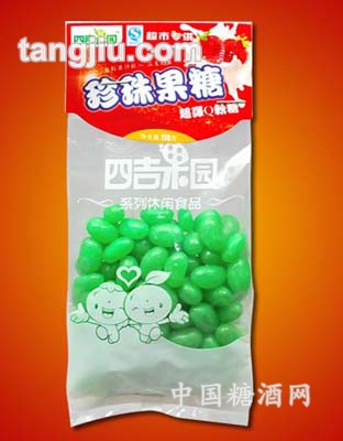 珍珠Q糖-超Q软糖绿色豆