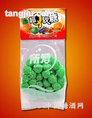 超Q软糖绿色圆糖