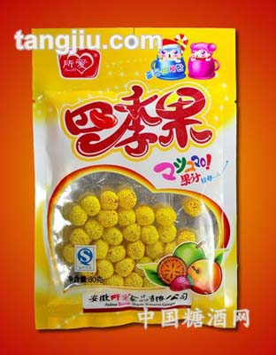 四季果软糖黄色装
