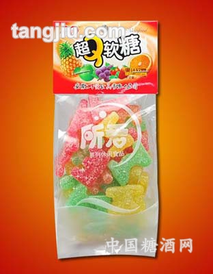 超Q软糖字母袋装