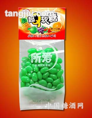 超Q软糖绿色豆豆
