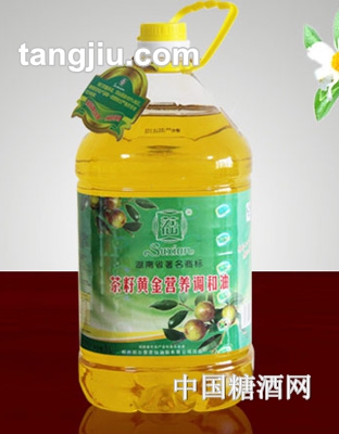 苏仙茶籽黄金营养调和油5L
