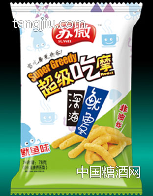 深海鱿鱼条鱿鱼味