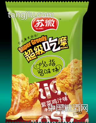 吮指鸡味块紫菜鸡汁味
