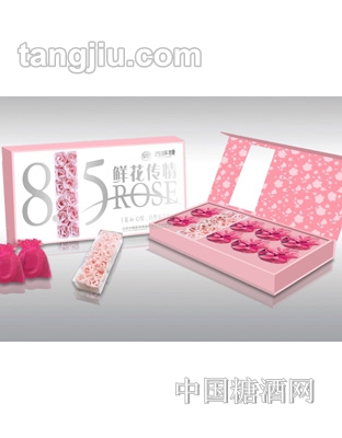 思味特中秋月饼鲜花传情