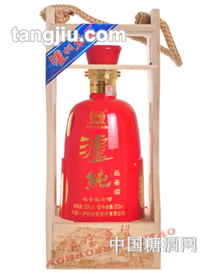泸纯品鉴木盒52度