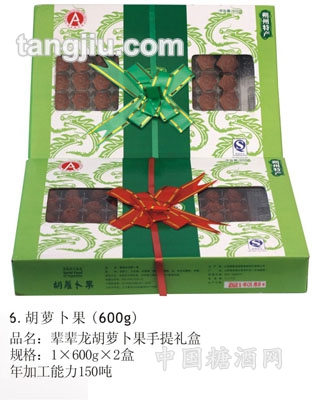600g胡萝卜果