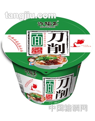 许福斋葱香排骨刀削面107g