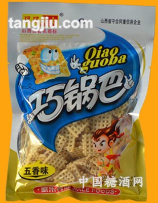 100g五香味巧锅巴