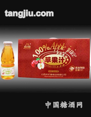 木栏栅苹果汁310ml