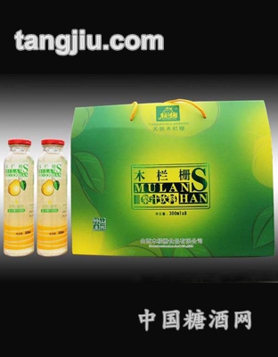 木栏栅饮品梨汁饮料300ml