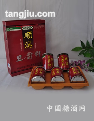顺溪1000g香辣易拉罐礼盒腐乳