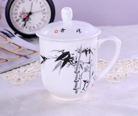 订做精美陶瓷茶杯