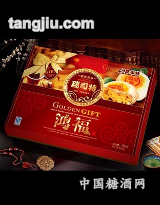 鸿福糕点礼盒1000g