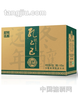孔乙己黄酒远年冬酿12年外箱