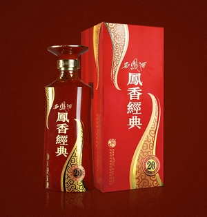 凤香经典西凤酒10年20年30年