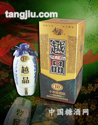 越品酒十年陈花雕500ML