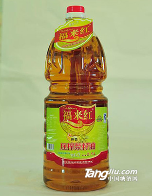 纯香压榨菜籽油2.5L