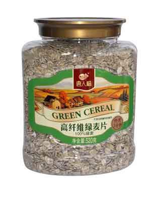 高纤绿麦片