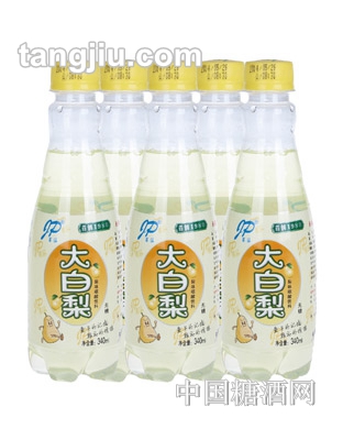 吉派大白梨碳酸饮料340ml