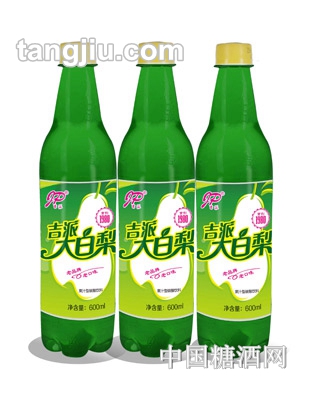 吉派大白梨绿瓶装新版600ml