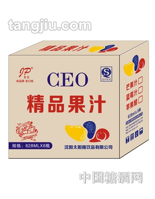 吉派CEO苹果醋828mlx8瓶