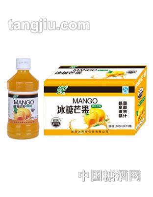 吉派冰糖芒果果味饮料380ml