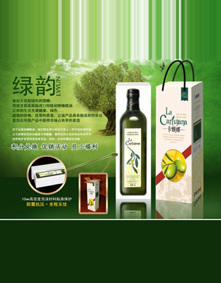 食尚礼盒绿韵礼盒500ml