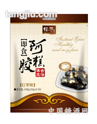即食阿胶糕（红枣味）80g